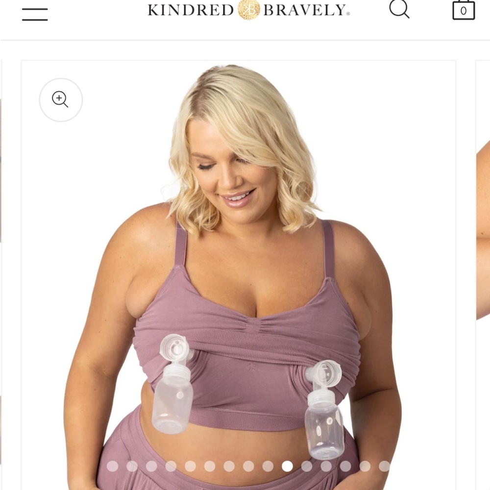 Sublime® Hands-Free Pumping & Nursing Sports Bra 2XL